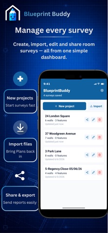 Blueprint Buddy - Floor Plan screenshot