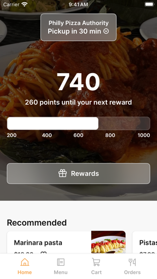 Philly Pizza Authority iPhone screenshot 1 - Food & Drink app