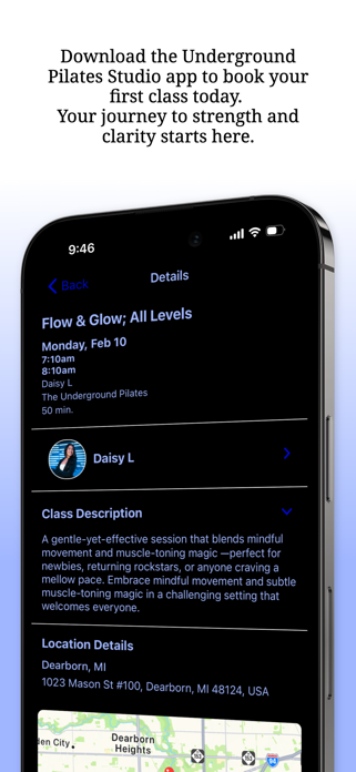 Underground Pilates Studio Screenshot 5 of 5