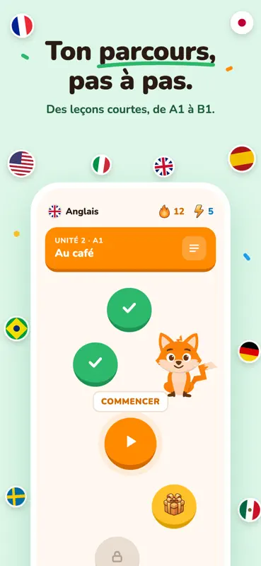 Iori Flashcards : Langues screenshot 2 of 6