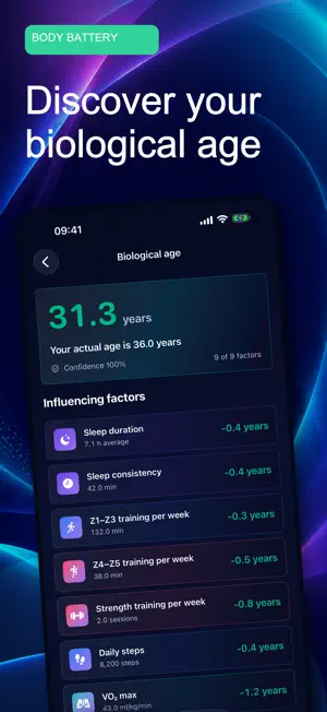 Body Battery: Readiness Score screenshot 2