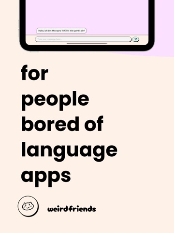 weirdfriends: learn languages ipad screenshot 2