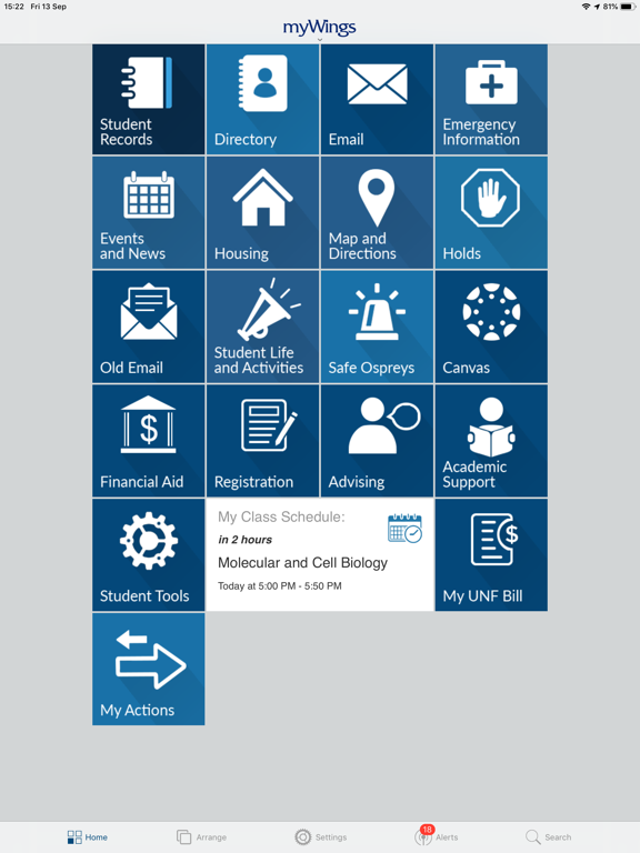 Screenshot #4 pour UNF Mobile (Official)
