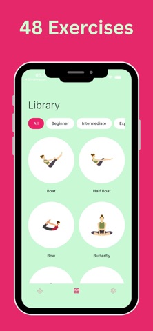 Simple Yoga: Home Workout iPhone screenshot