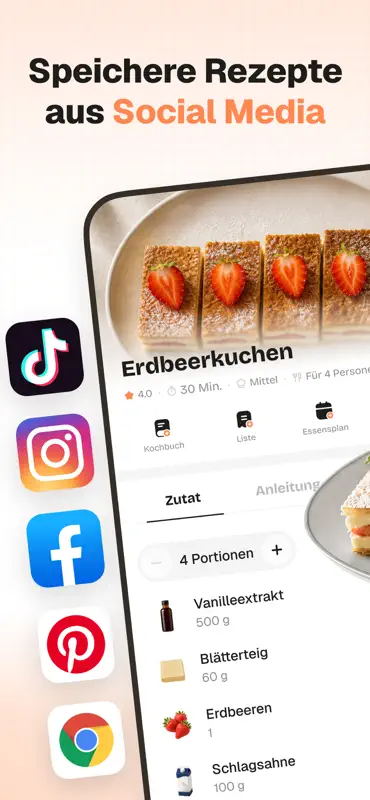 Rezepte Organizer - Recigen screenshot 1 of 9