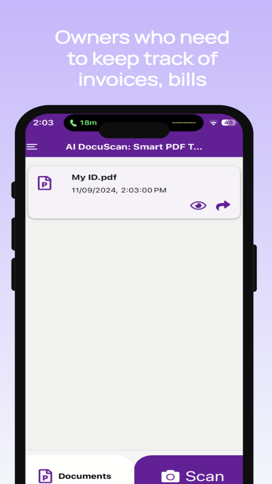 #4. AI DocuScan: Smart PDF Tool (iOS) 来自: Duc Lai