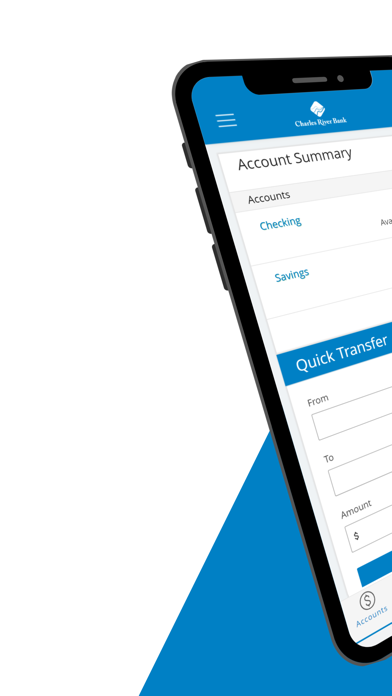 Charles River Bank Mobile Screenshot