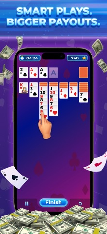 Solitaire Sprint: Win Cash Screenshot 3 of 6