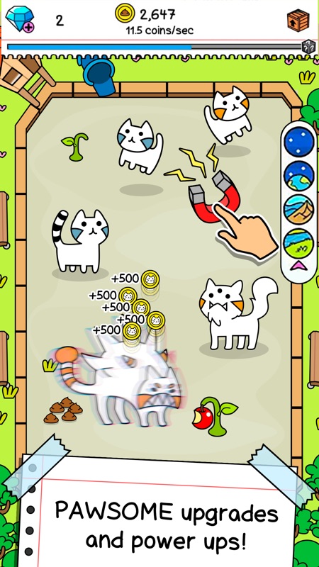 Cat Evolution: Kitty Fusion screenshot 3