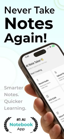 Summary AI Note Taker: PDF App Screenshot 1 of 5