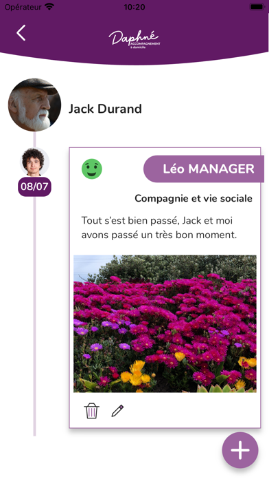 Daphné Partenaire Screenshot