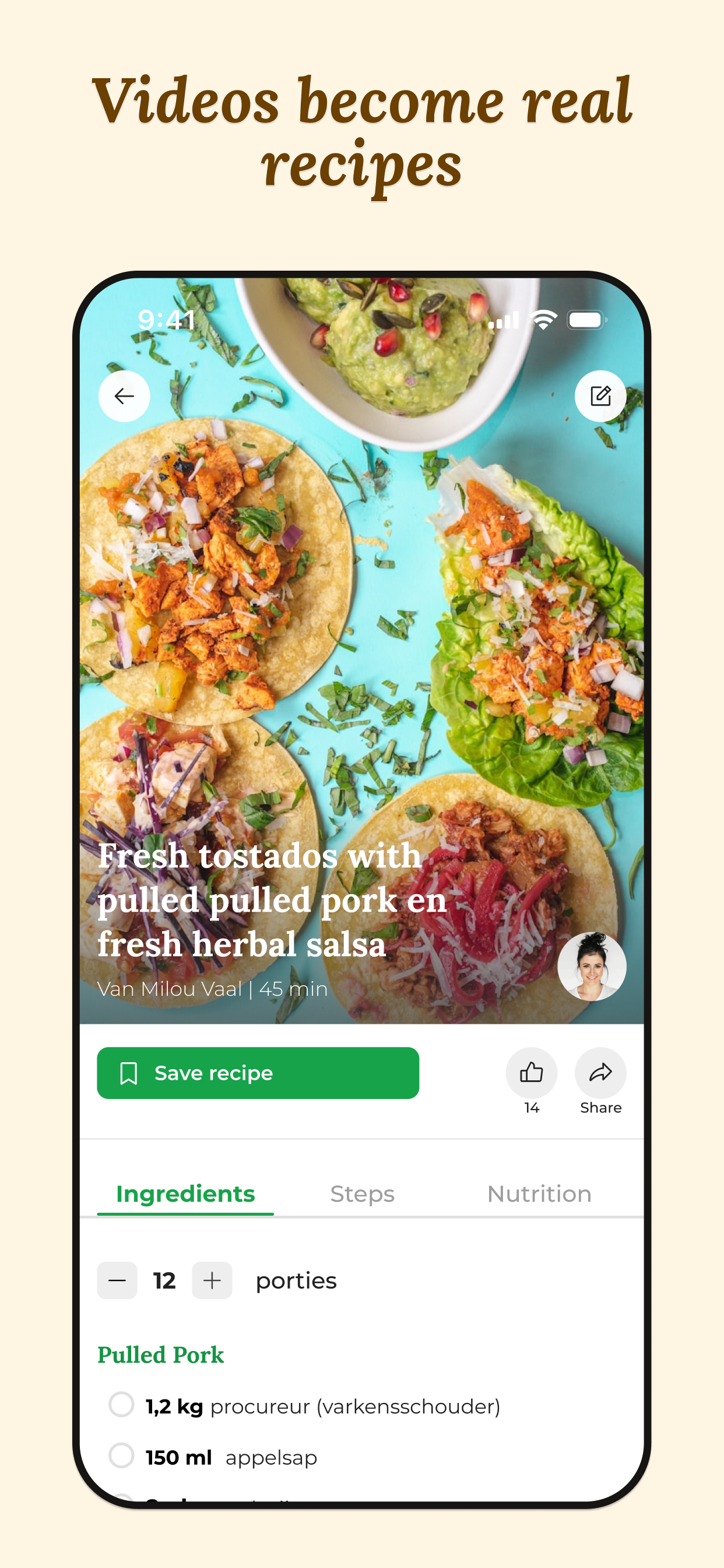 Bonchef: Social Cookbook screenshot 3