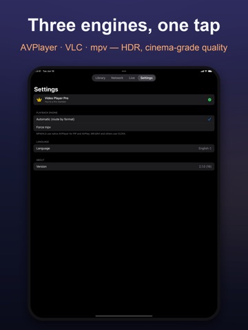 Video Player - MKV PiP Player iPad screenshot