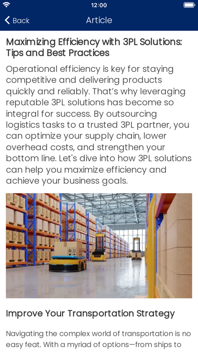 Screenshot 3 of Smart Warehousing App