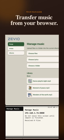 Zevio - Local Music Player Screenshot 5 of 5