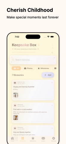 Baby Memory Book - Keepli screenshot