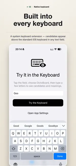 DictoBoard screenshot 2