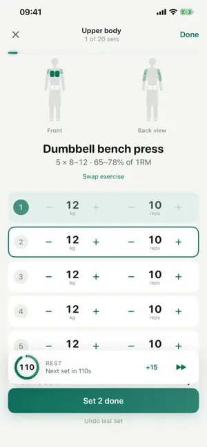 Ironleaf: Workout & Meal Plan screenshot 2