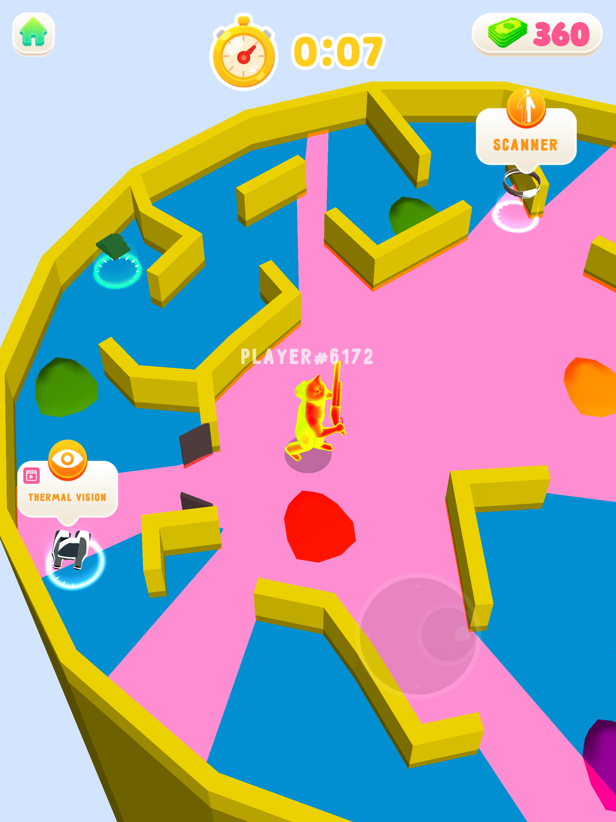 Maze Hide and Seek Runner screenshot 20