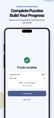Number Cross: Math Puzzle Screenshot 4 of 5