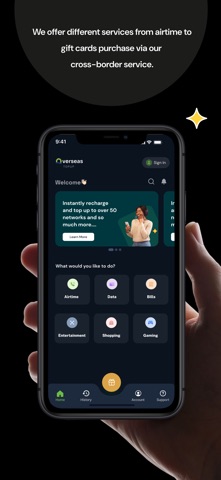 Overseas Top Up V2 screenshot