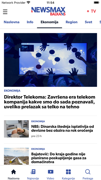 Newsmax Balkans Screenshot