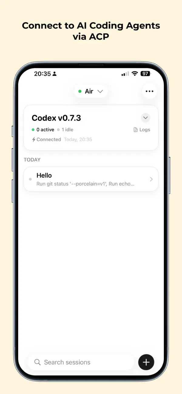 #1. Agmente (iOS) di: Peng Lyu