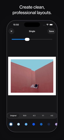 Bordr – Photo Portfolio iPhone screenshot