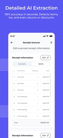 Ezpense: Receipt Scanner screenshot