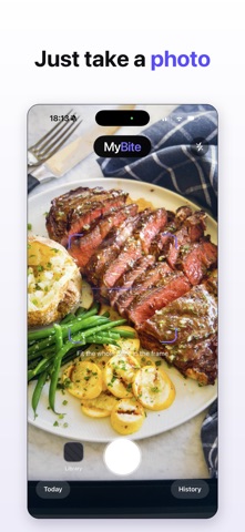 MyBite - AI Calorie Tracker Screenshot 2 of 4