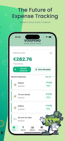 Voispend screenshot