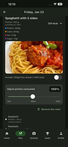 DietScan: AI Calorie Counter screenshot