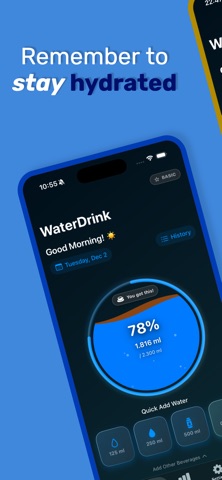 WaterDrink - Track & Reminder screenshot