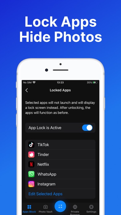 PH: App Locker for your iPhone Screenshot