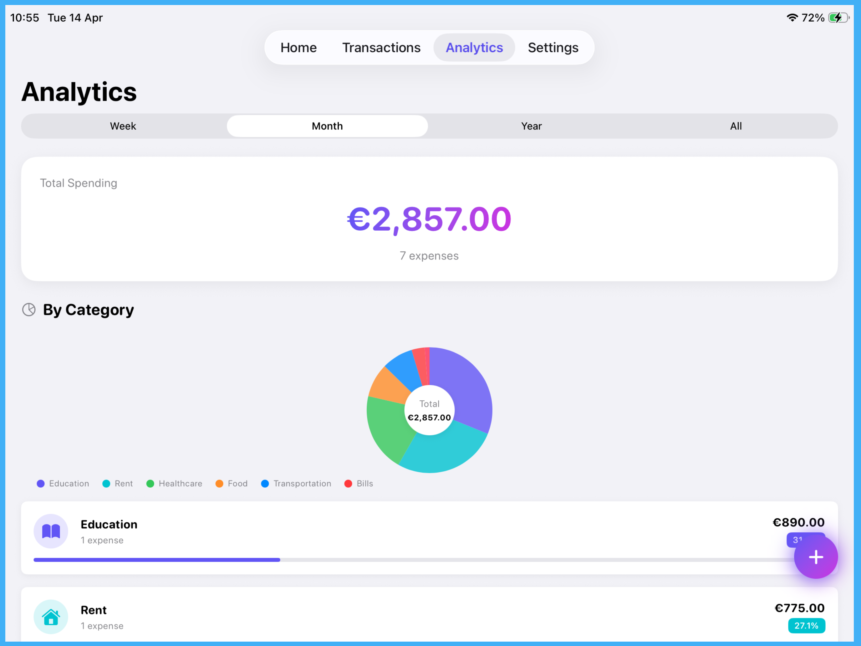 MySpend: Expense Tracker screenshot 10