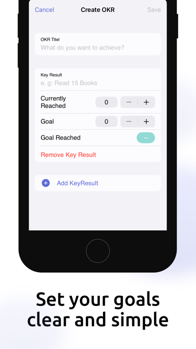Screenshot #2 pour OKR Tracking