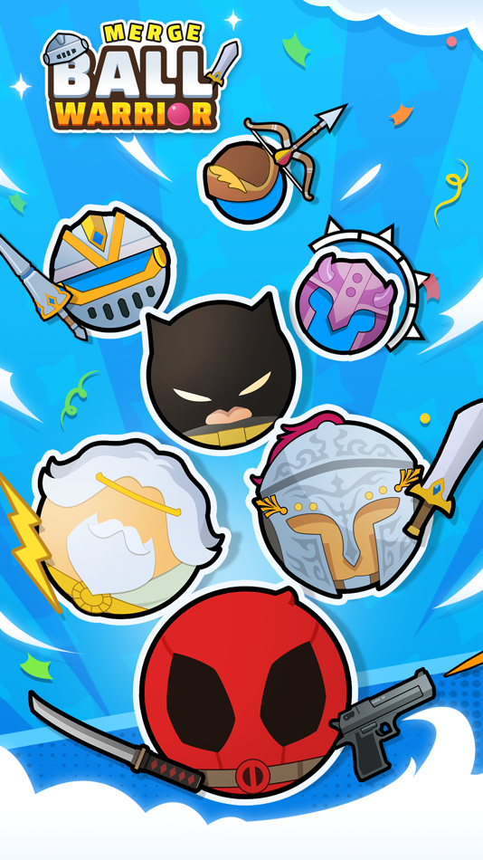#1. Merge Ball Warrior (iOS) 由: 政 庾