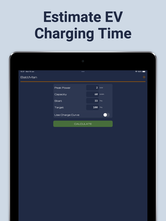 Screenshot #4 pour BattMan: EV Battery Calculator