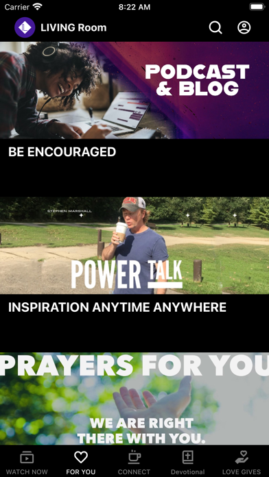 LIVING Room Church Screenshot