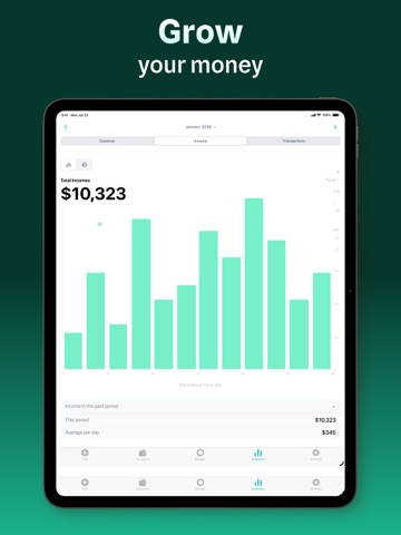 Budget Planner・Money Manager iPad screenshot