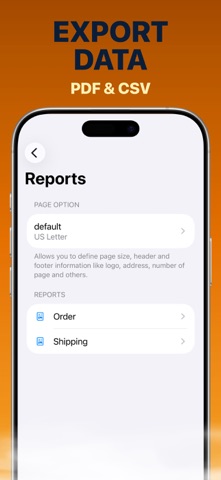 Shipping & Delivery Center iPhone screenshot