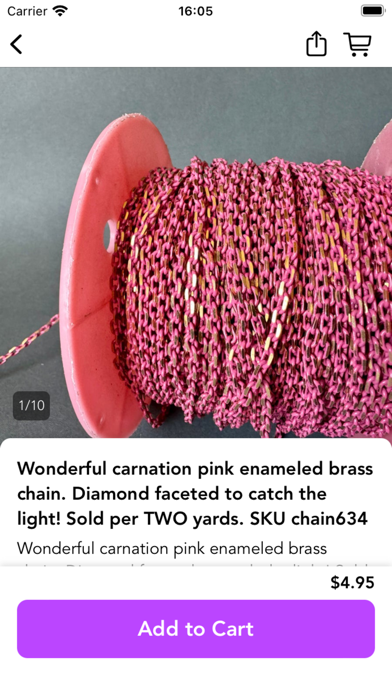 Sondra's Estate Beads Destash Screenshot
