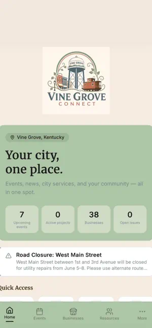 Vine Grove Connect screenshot 1