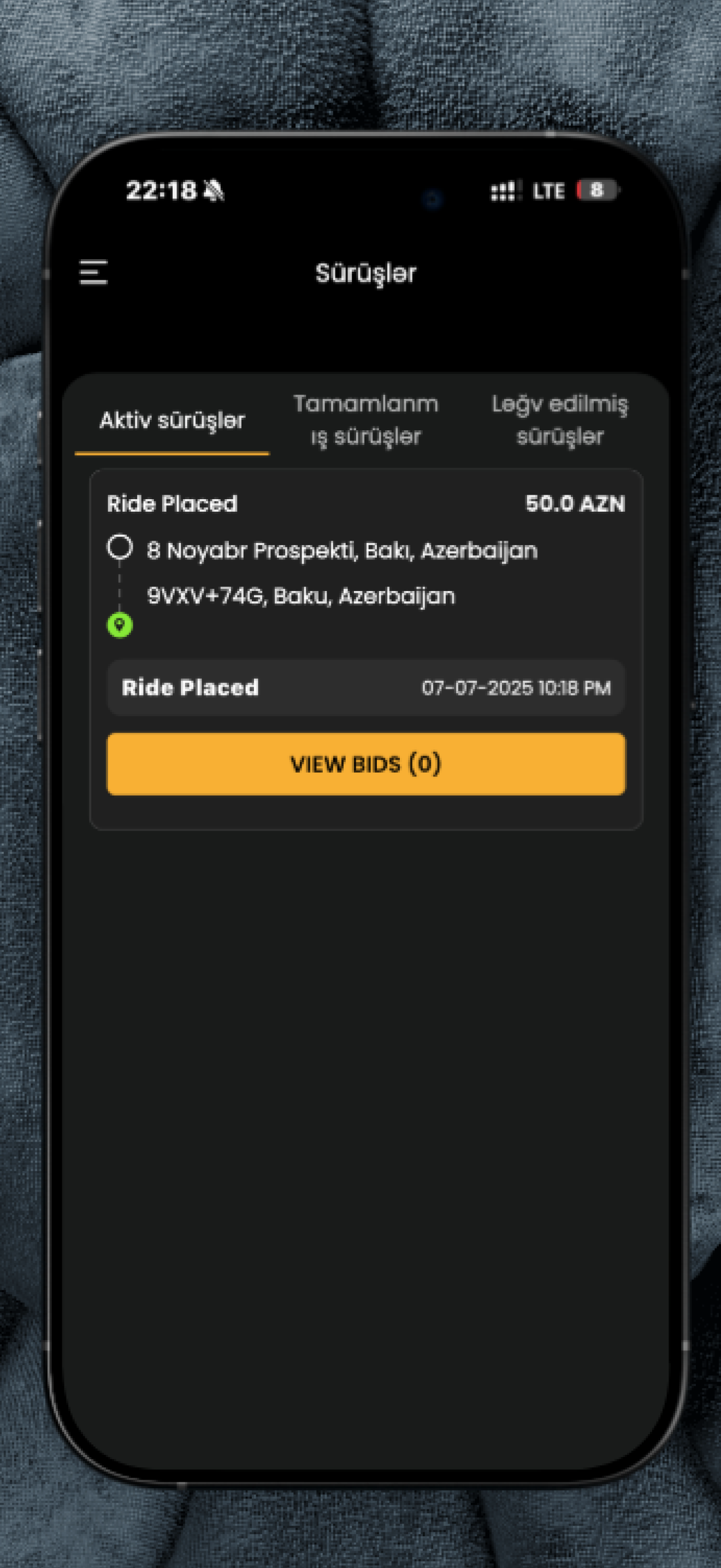 Lux Ride Sərnişin