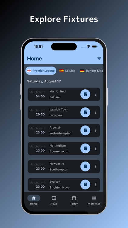 Matchday - Football Calendar