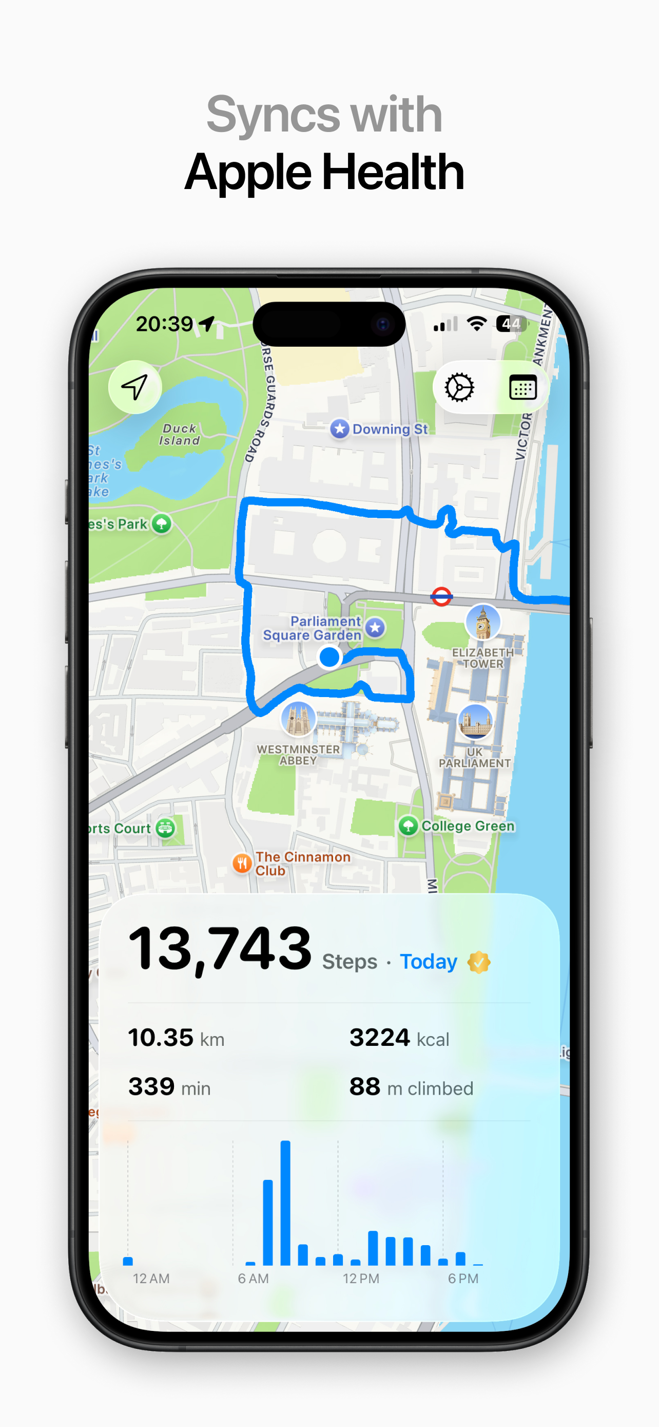 Steps Map: Pedometer App screenshot 4