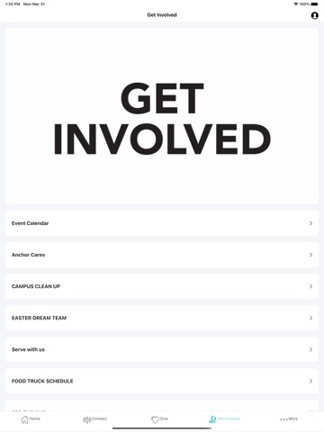 Anchorchurchfam iPad screenshot