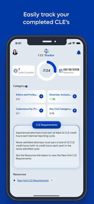 CLE Tracker Screenshot 2 of 6