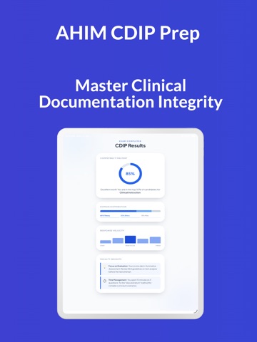 AHIMA CDIP Exam Prep iPad screenshot