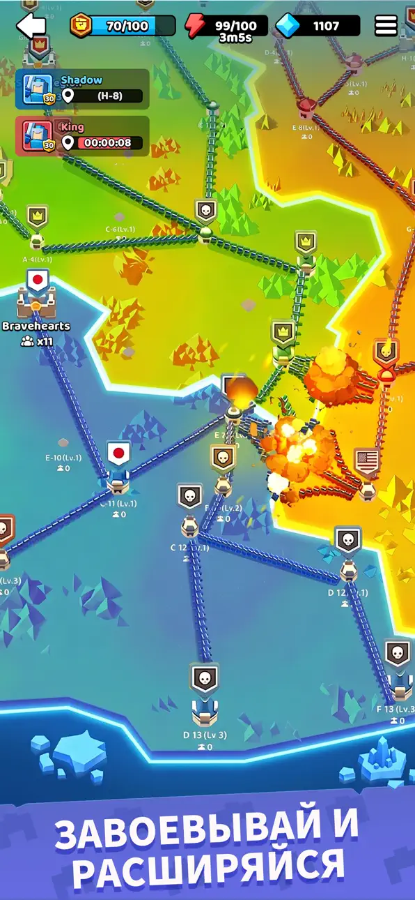 War Inc: Rising iOS Mod IPA screenshot 3 - iOS game interface
